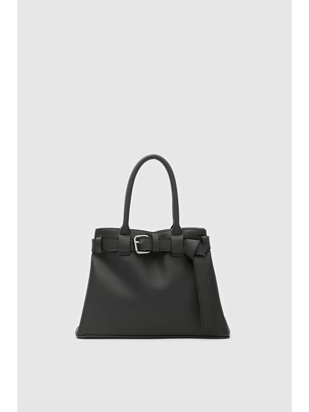 Tess Tokalı El Ve Omuz Çantası Siyah-2