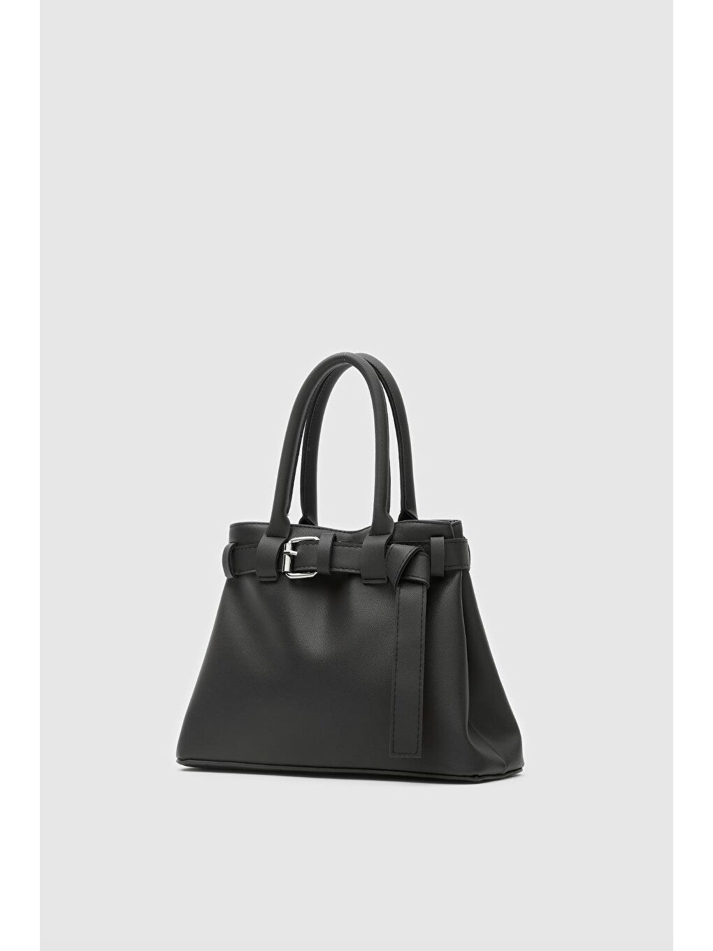 Tess Tokalı El Ve Omuz Çantası Siyah-4