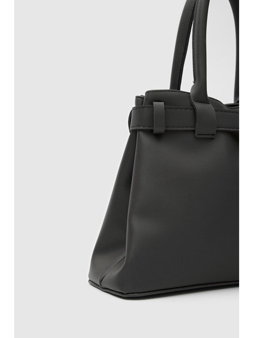 Tess Tokalı El Ve Omuz Çantası Siyah-7