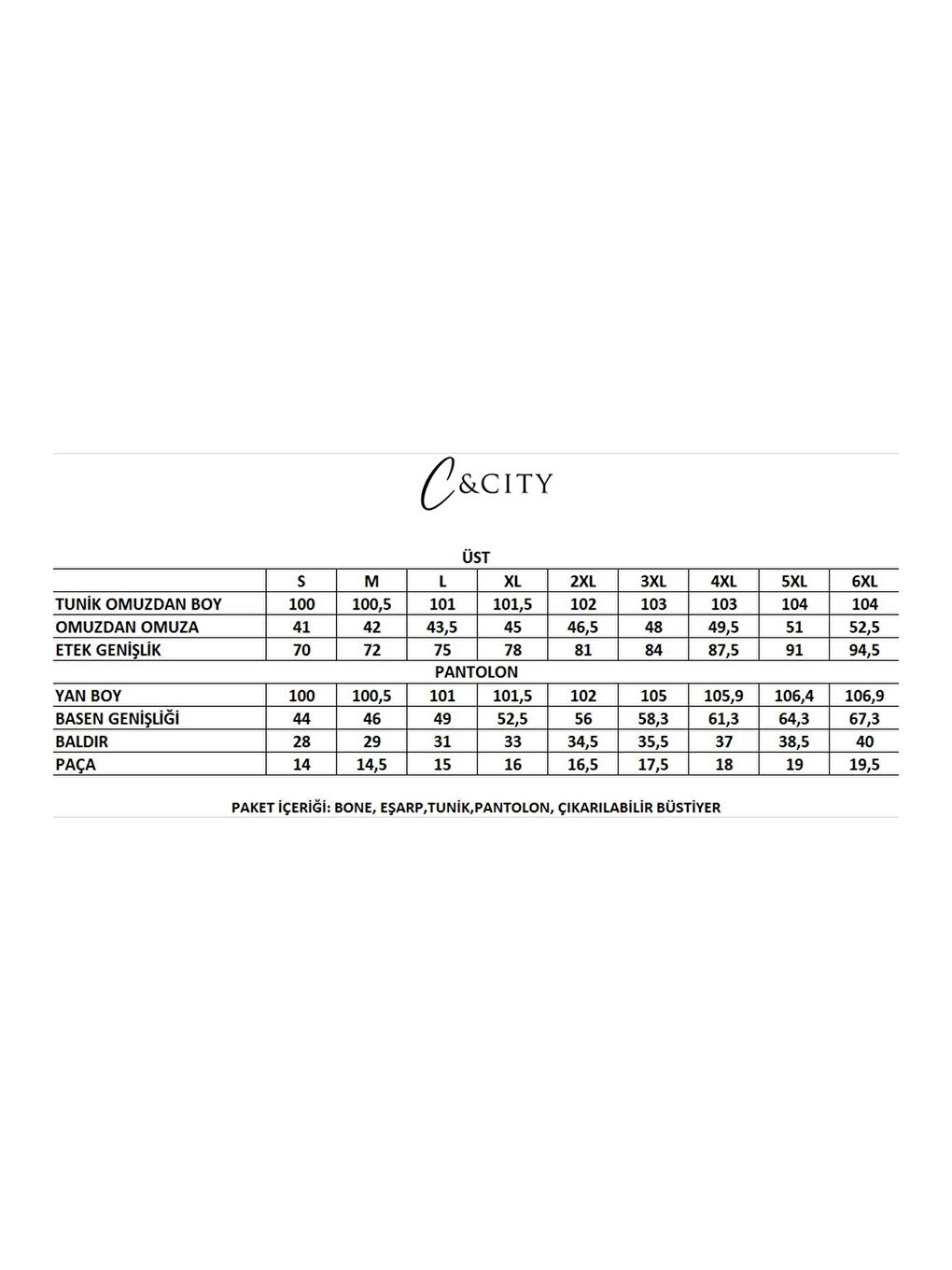 C&City Koyu Siyah Uzun Tam Kapalı Tesettür Mayo C13075 Koyu Siyah - 2