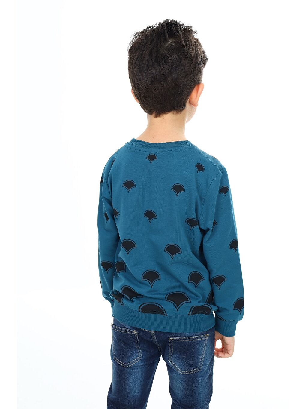 Toontoykids Petrol Erkek Çocuk Baskılı Sweatshirt - 3