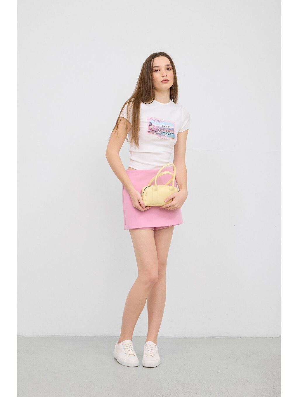 Arte El Ve Çapraz Çanta Sarı-3