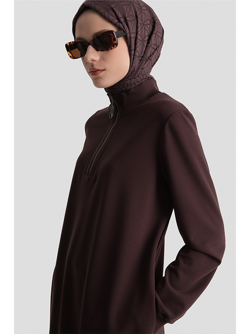 Trend Tunik 25Kt465 Kahverengi