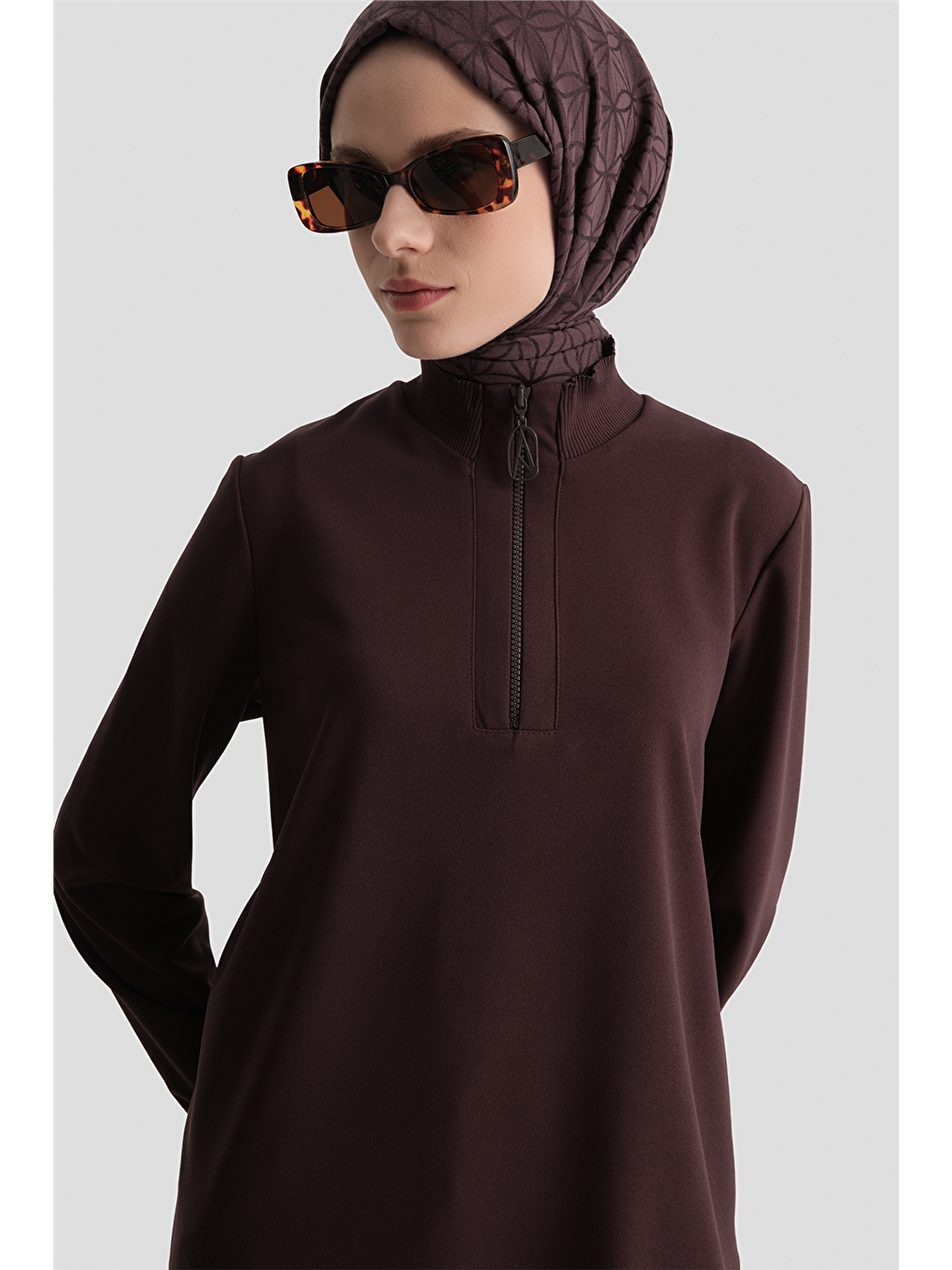 Trend Tunik 25Kt465 Kahverengi-2