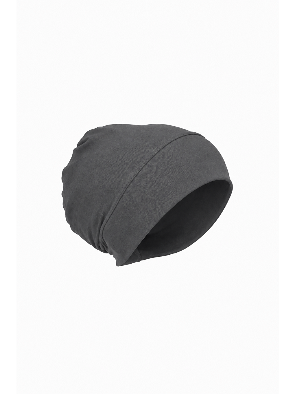 Düz Geçme Bone Koyu Gri