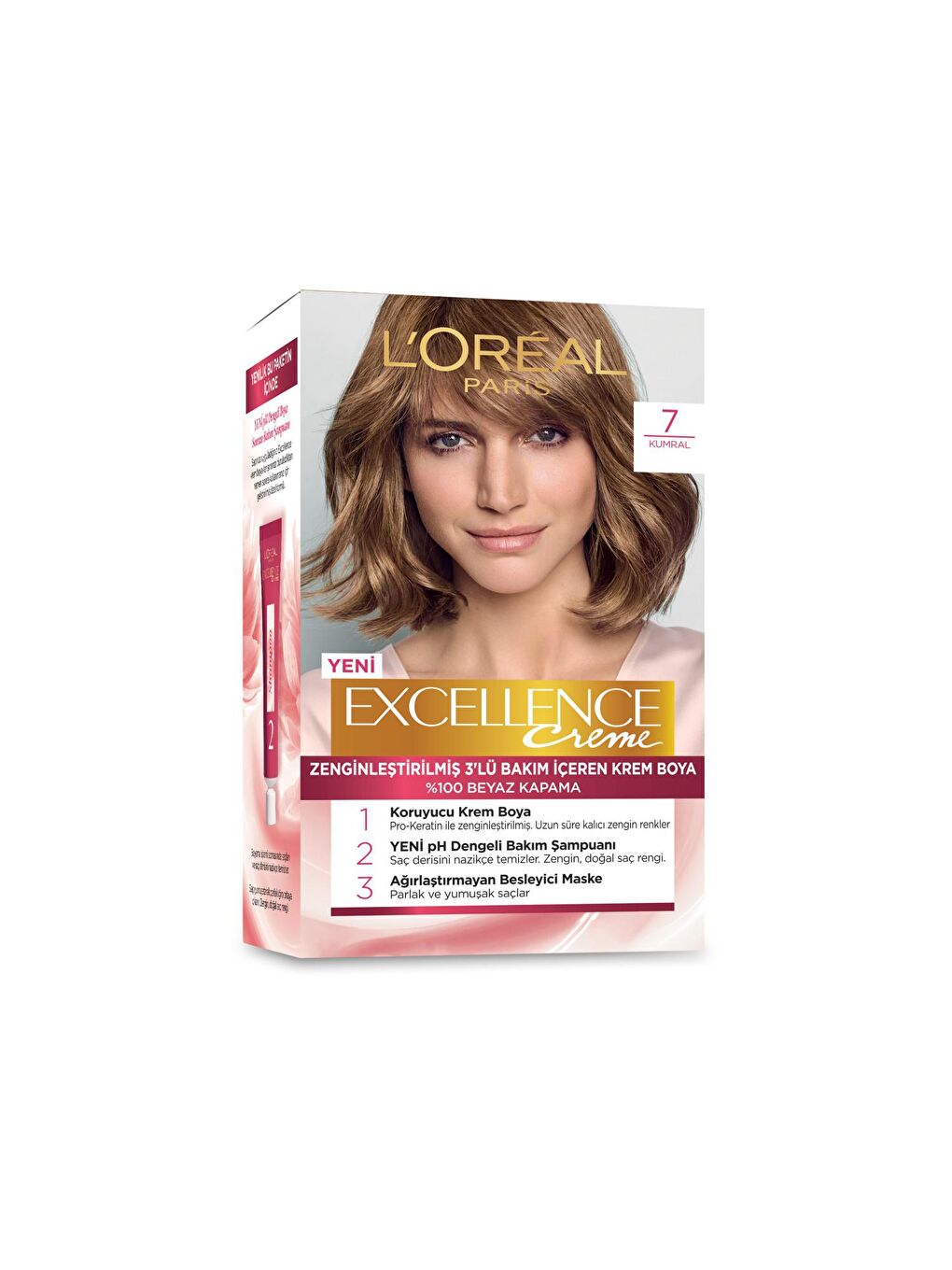 L'Oreal Paris Kahverengi Excellence Creme Saç Boyası 7 Kumral - 2