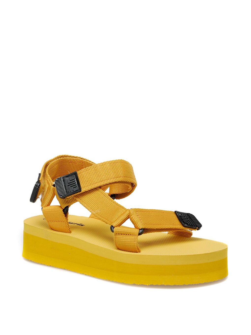 401257.Z2FX Sarı Kadın Sandalet-1