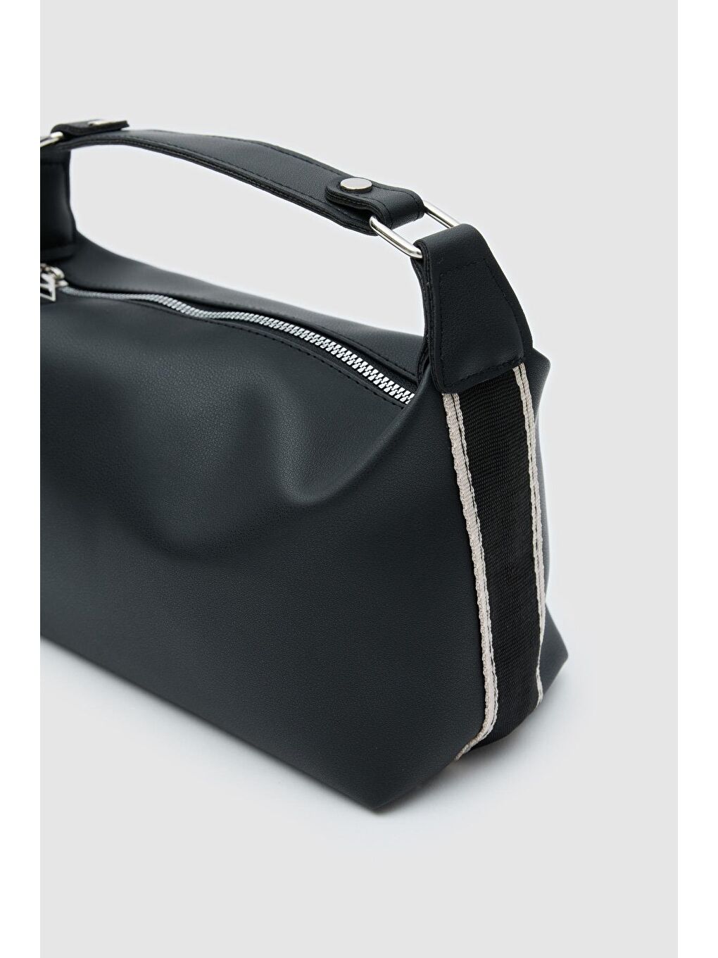 Elu Deri El Ve Çapraz Çanta Siyah-5