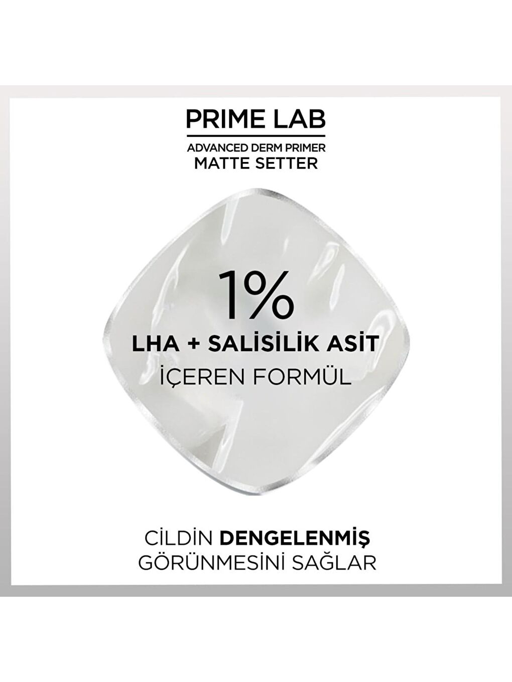 L'Oreal Paris Şeffaf Prime Lab Matte Setter Matlaştırıcı Makyaj Bazı - 1