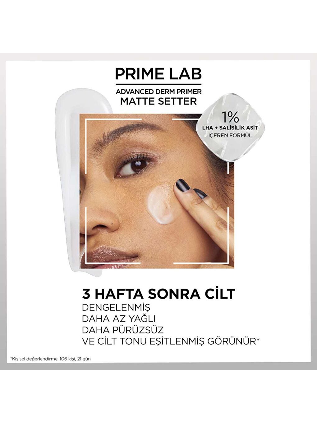 L'Oreal Paris Şeffaf Prime Lab Matte Setter Matlaştırıcı Makyaj Bazı - 3