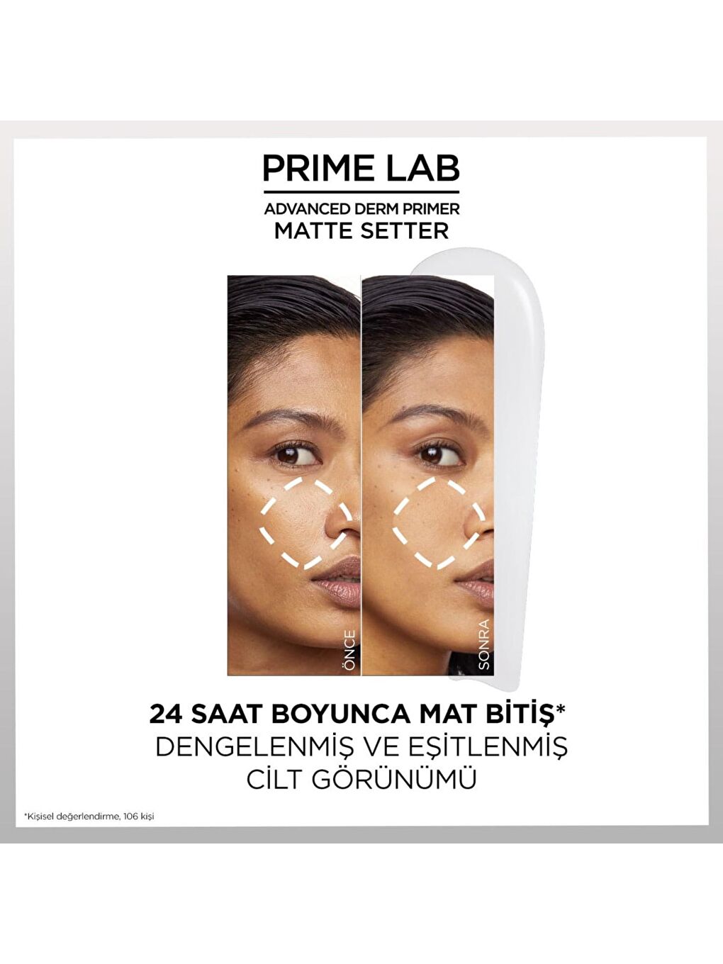 L'Oreal Paris Şeffaf Prime Lab Matte Setter Matlaştırıcı Makyaj Bazı - 4