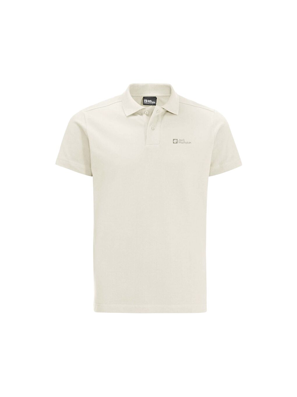 Beyaz Polo Yaka Kısa Kollu Tişört-7