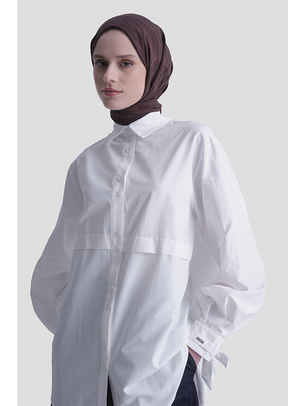 Aller Parçalı Tunik Ekru-3