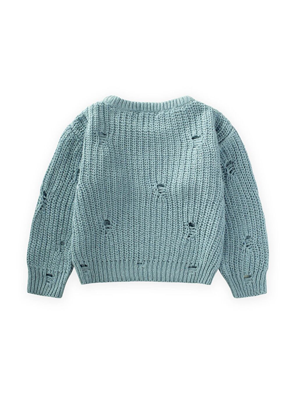 Yeşil Erkek Çocuk Triko Kazak-1