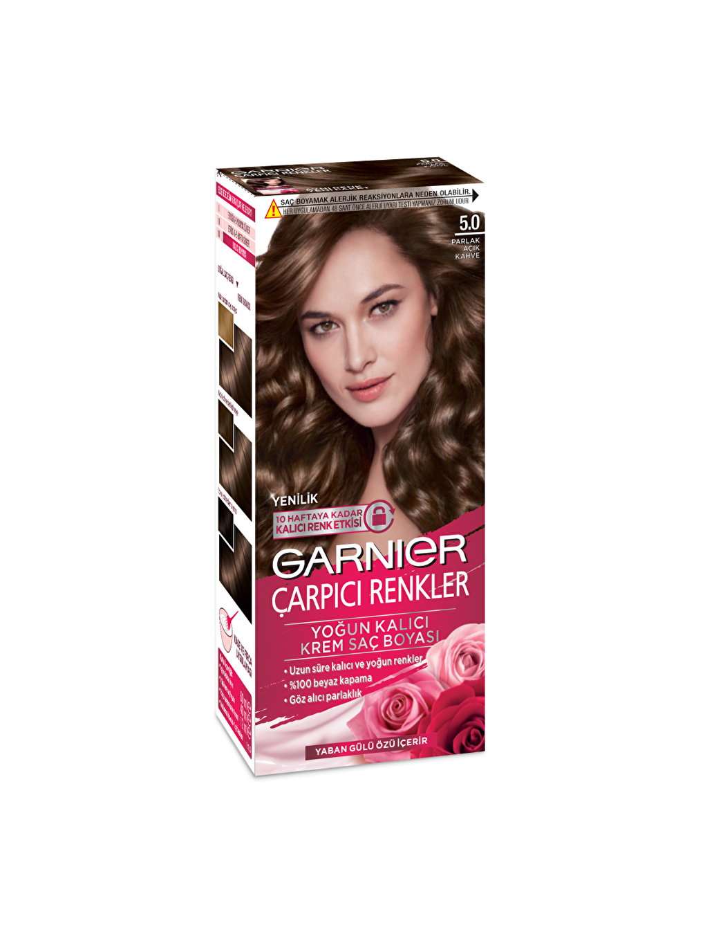 GARNIER Kahverengi Çarpıcı Renkler 5.0 Parlak Açık Kahve