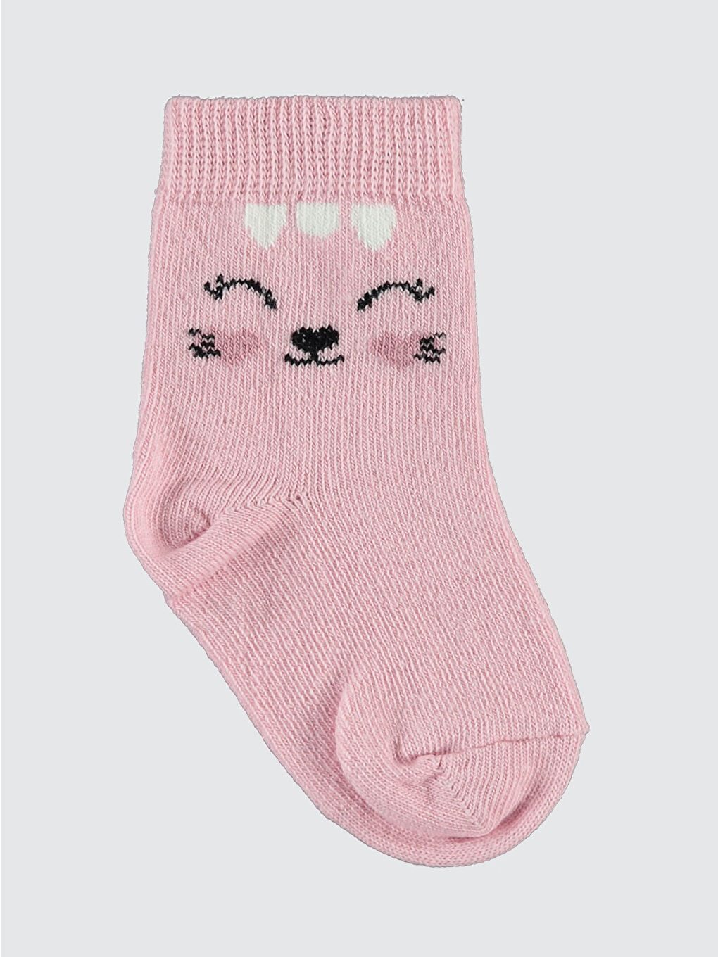 Baby Kız Bebek 3'lü Çorap Set 6-18 Ay Pembe-3