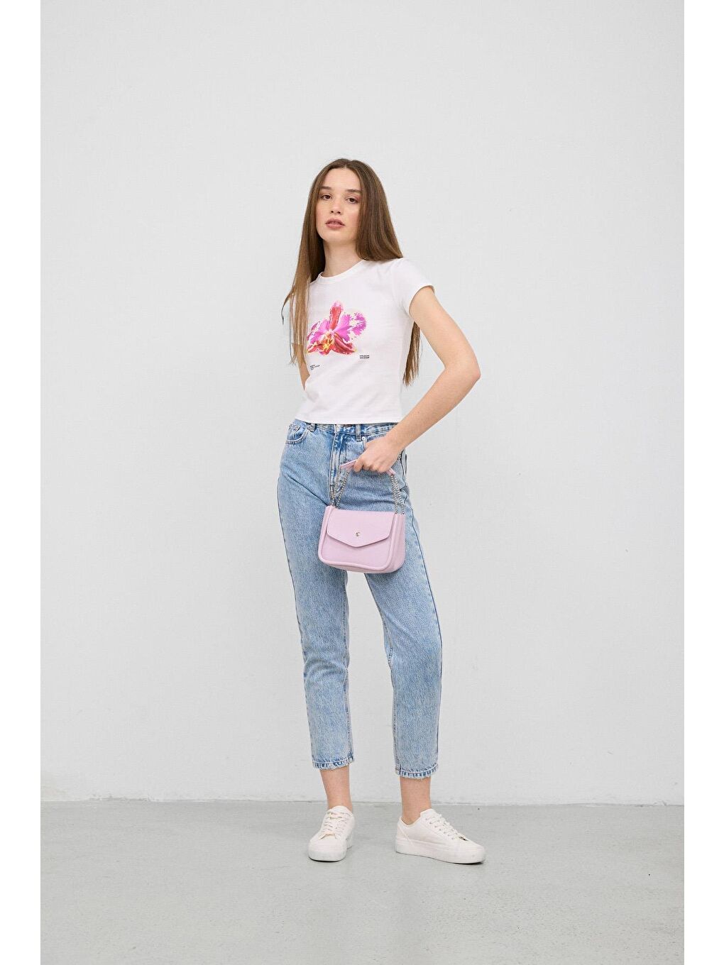 Soshe El Ve Çapraz Çanta Lila-3