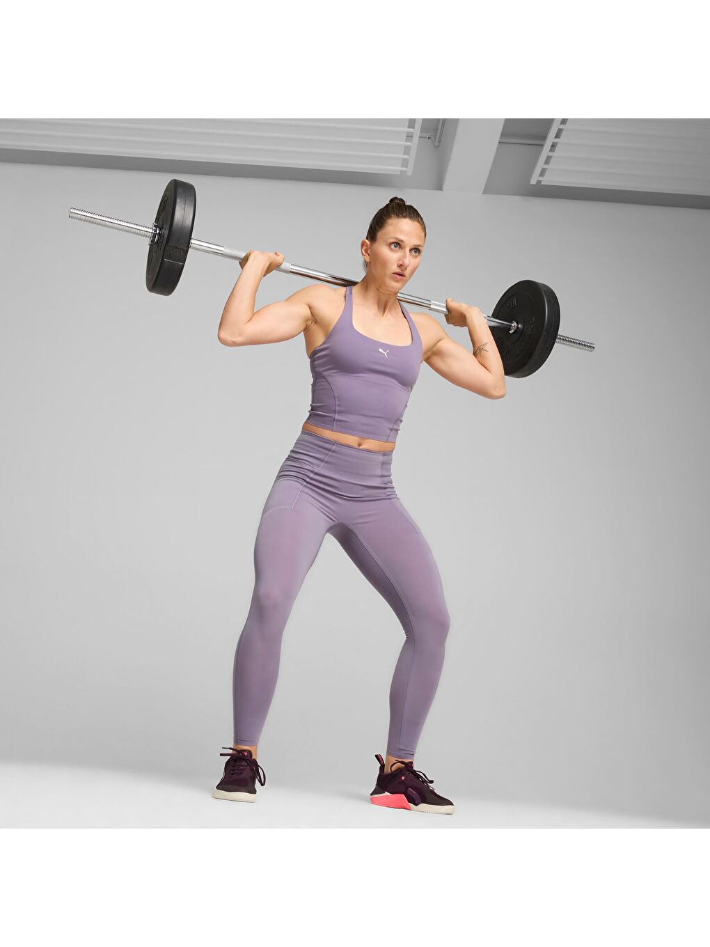 Mor SHAPELUXE 2-in-1 Kadın Atlet