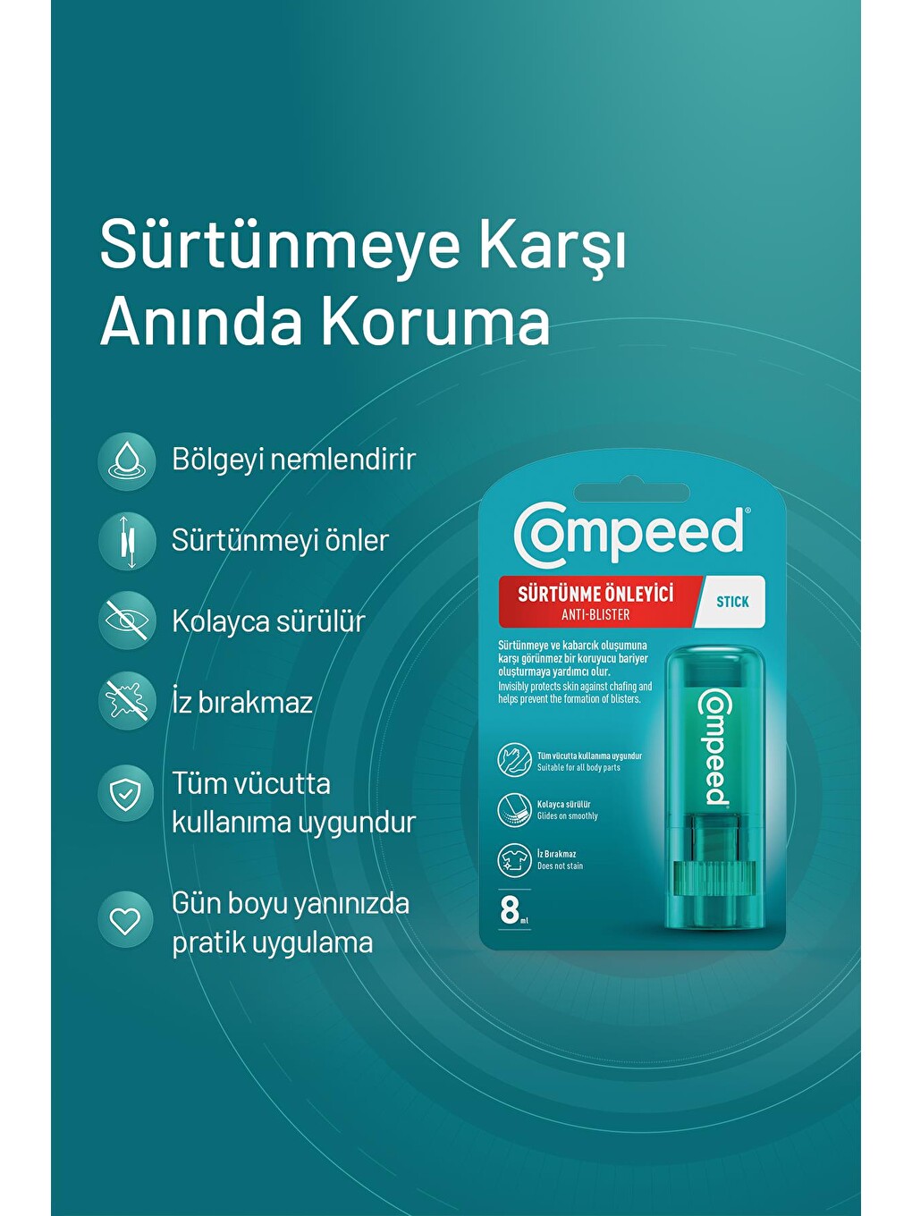 Sürtünme Önleyici Stick-9