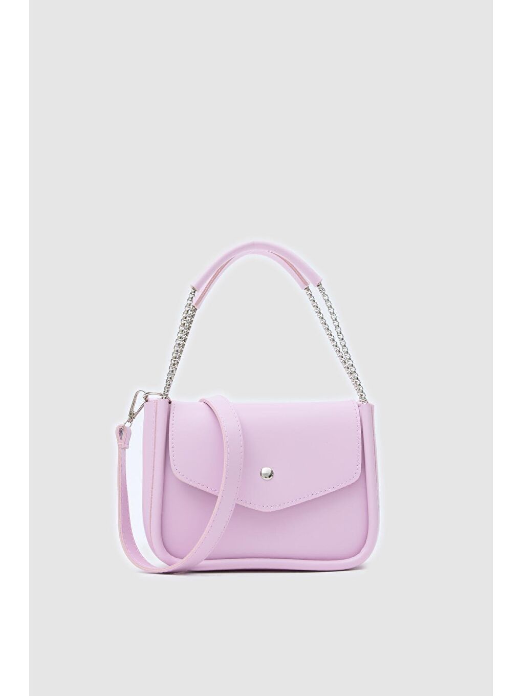 Soshe El Ve Çapraz Çanta Lila-5