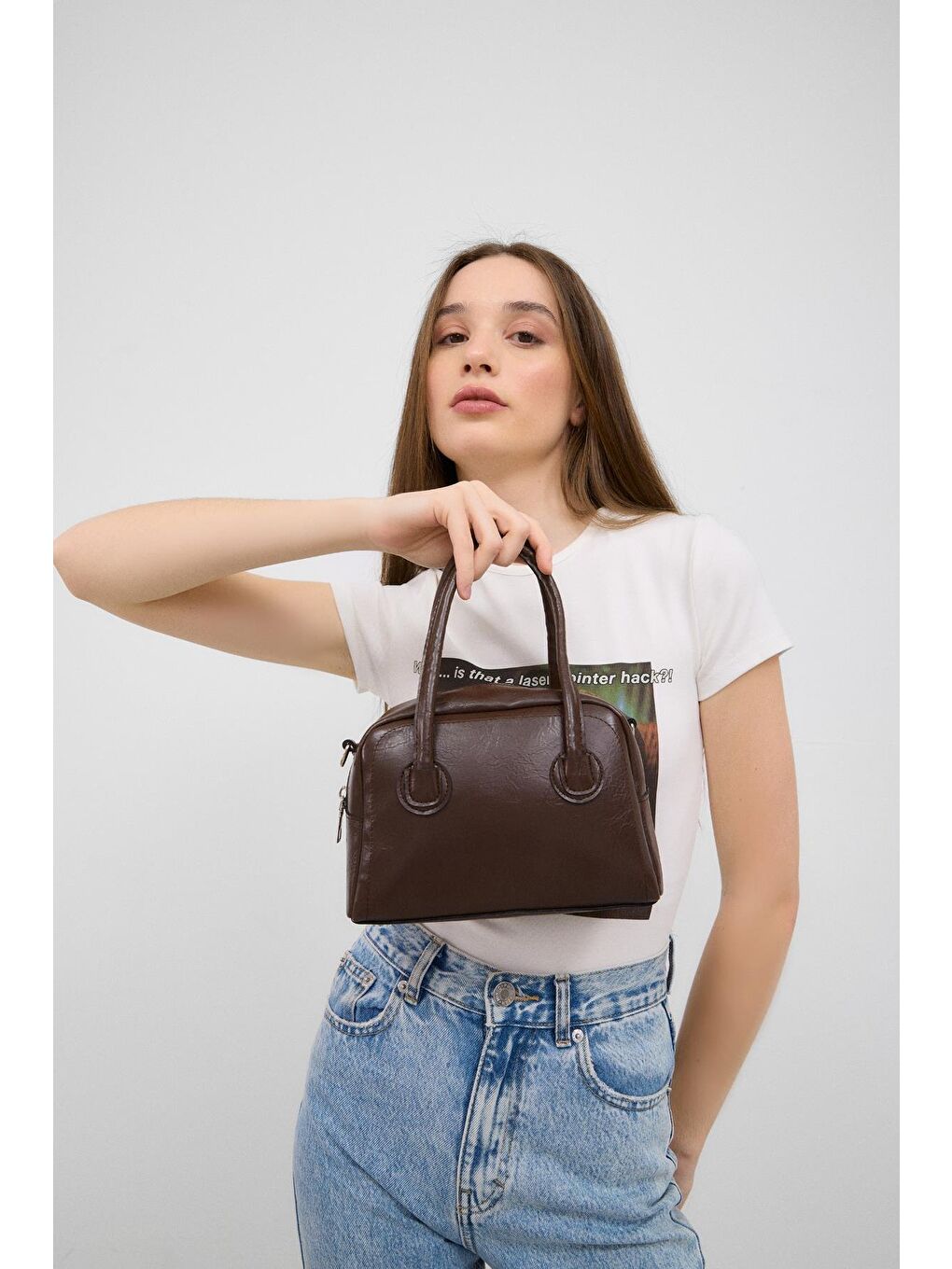 Mivy Çapraz Çanta Kahverengi-4