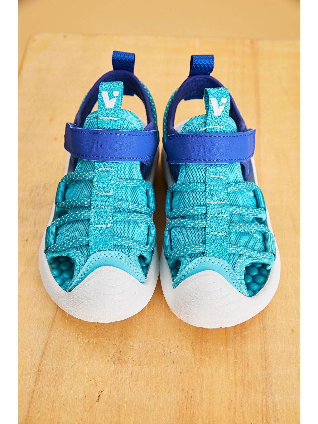 Thin Işıklı Erkek Okul Öncesi Yeşil Sandalet-1