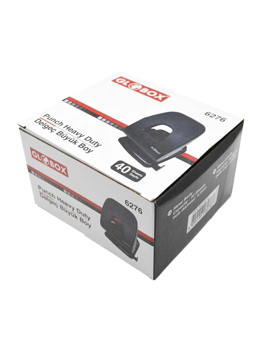 Metal Delgeç 40 Sayfa Kapasiteli Siyah 6276-3