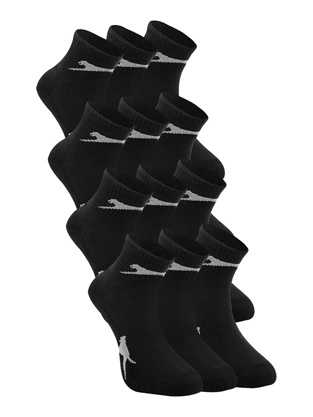 JACOBA NEW 12 li Set Erkek  Siyah Çorap