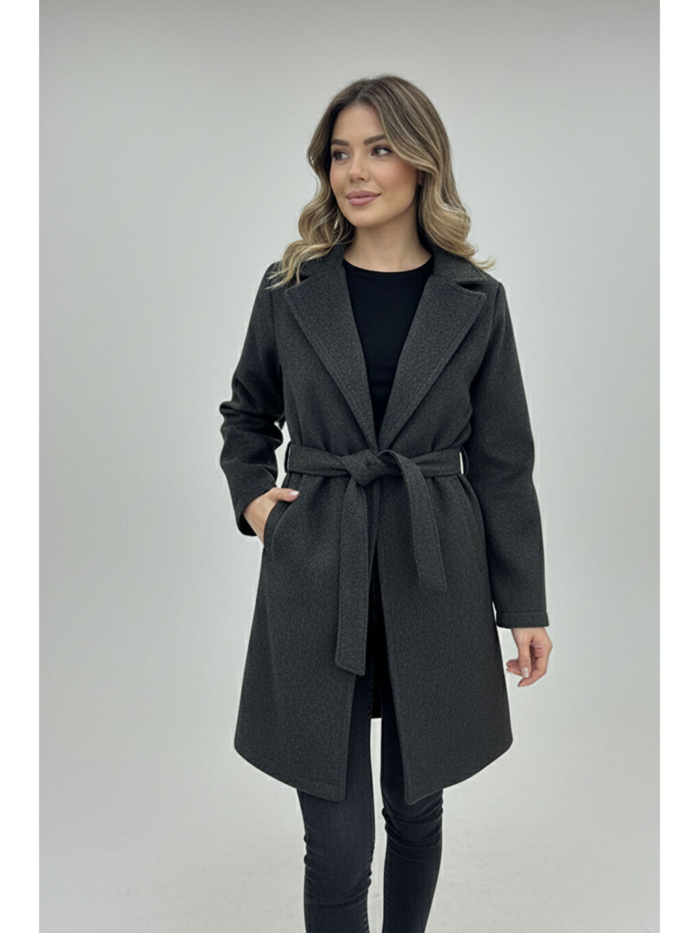 Kadın Kuşaklı Kaban 9171 - Antrasit