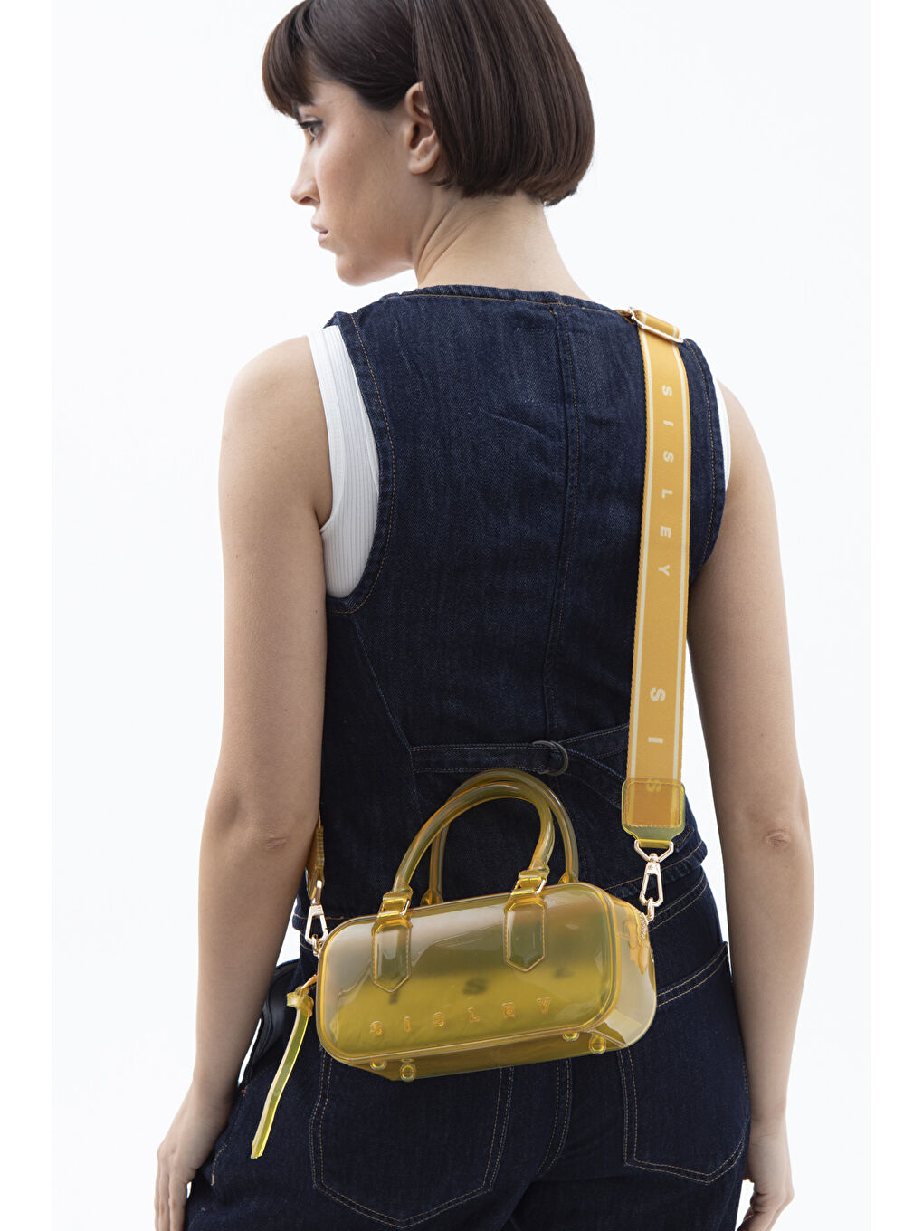 Sarı Kadin El Çantasi Sari SLY005-1