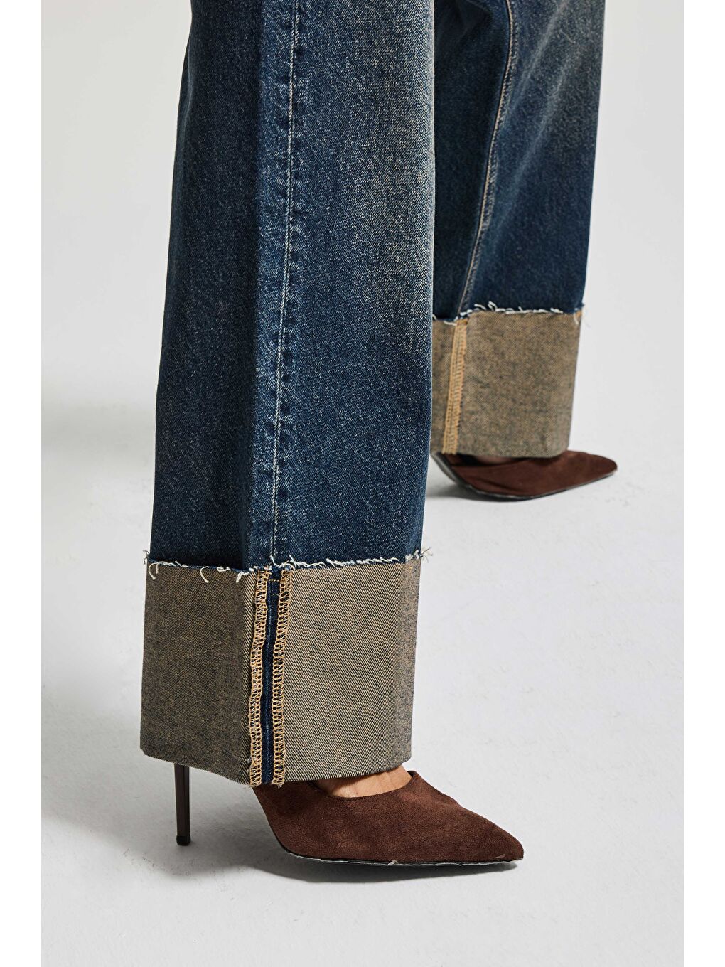 Mavi Kadın T.Kot Rengi 2s6-8 Straight Fit Yüksek Bel Paça Detaylı Denim Jean-3