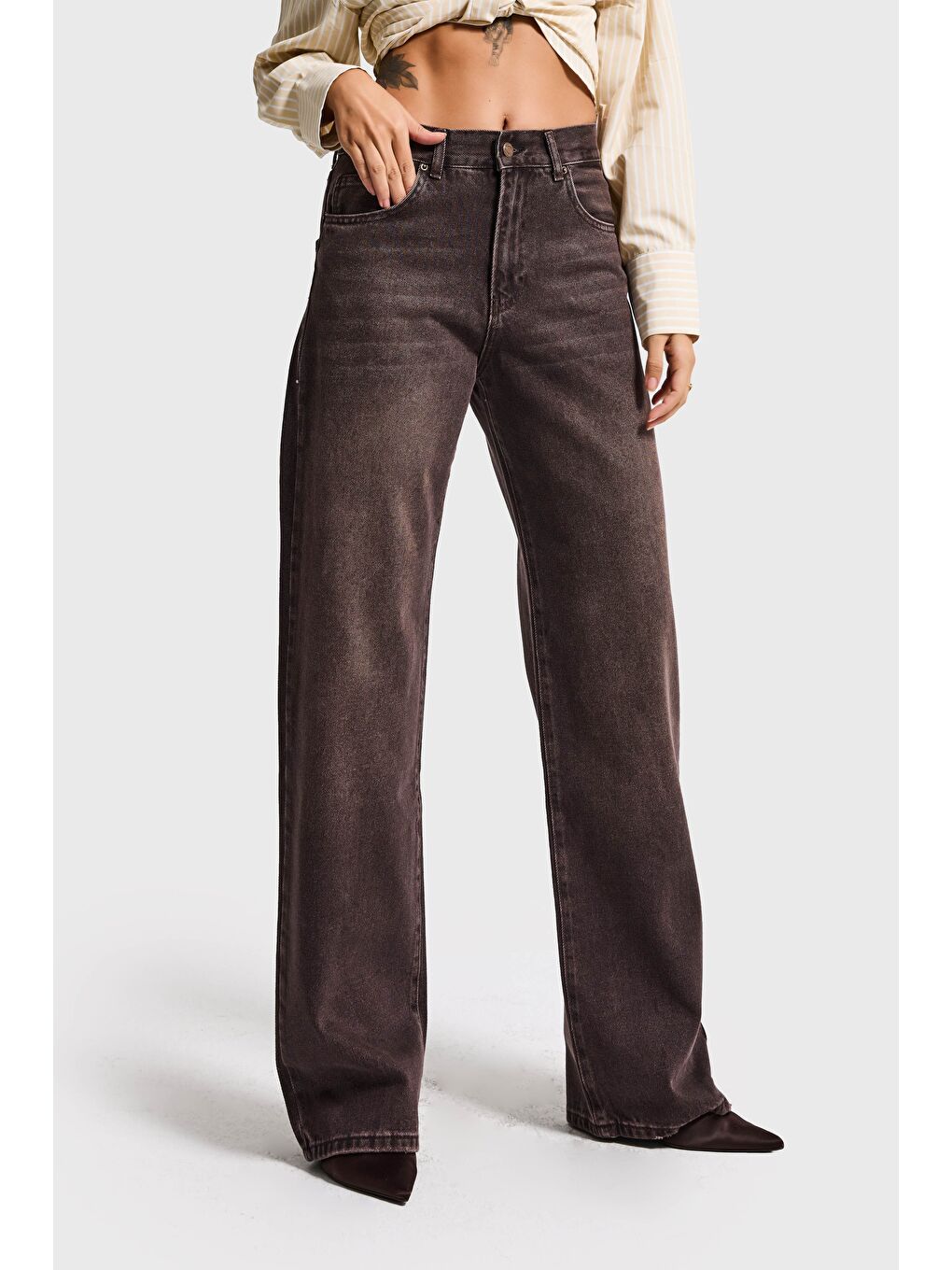 Mavi Kadın Koyu Jean Lora 2s6-16 Loose Fit %100 Pamuk Denim Jean