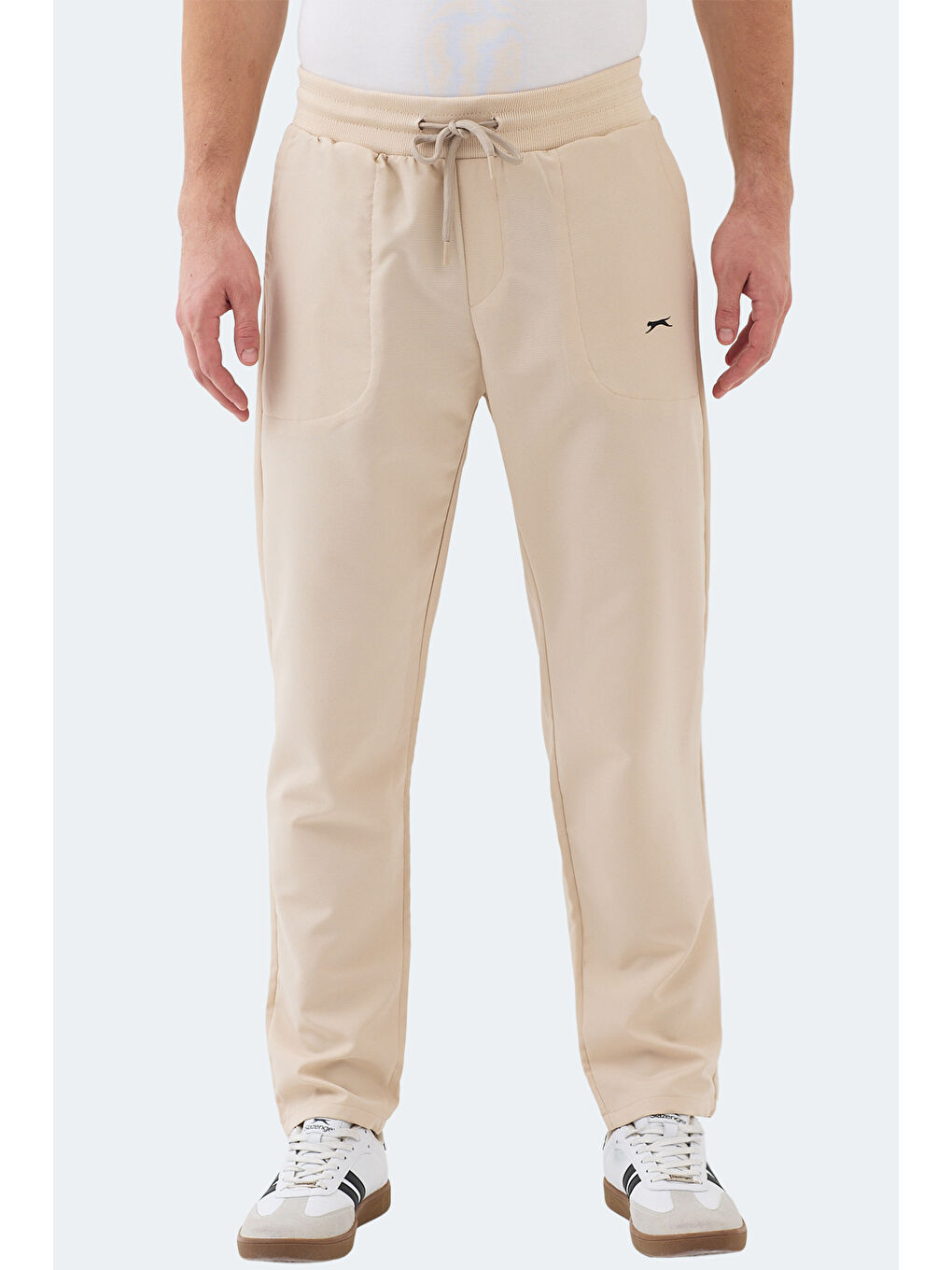 Kahverengi MANUS Erkek Cepli Camel Eşofman Altı-2