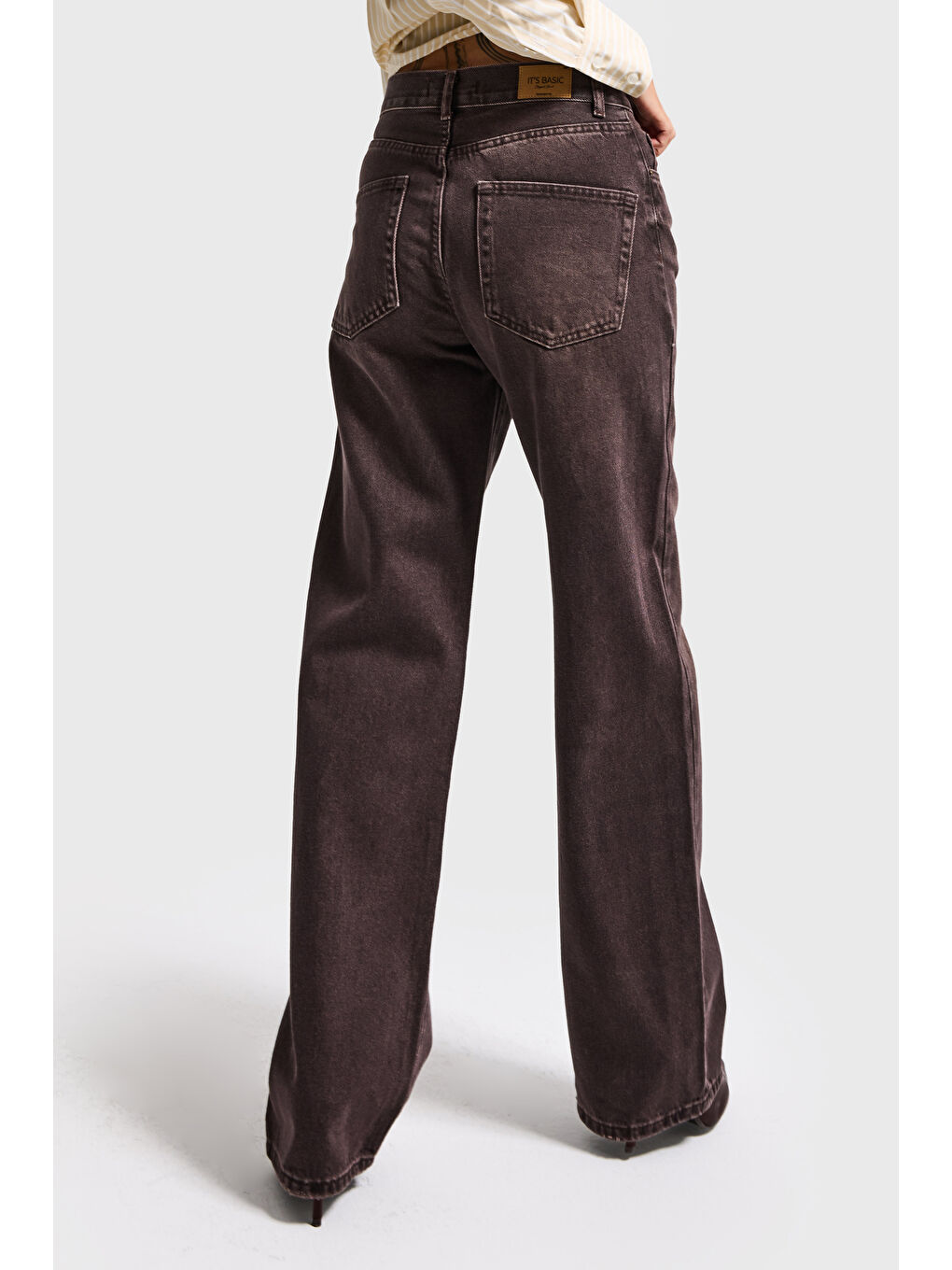 Mavi Kadın Koyu Jean Lora 2s6-16 Loose Fit %100 Pamuk Denim Jean-4