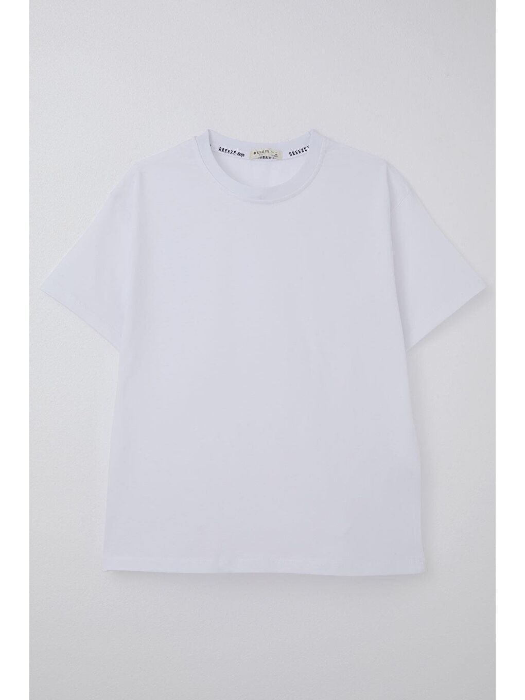 Erkek Çocuk Tişört Basic Beyaz (4-14 Yaş)