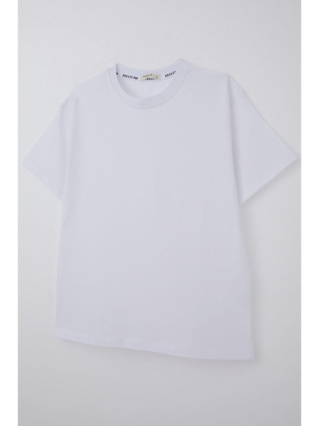 Erkek Çocuk Tişört Basic Beyaz (4-14 Yaş)-2