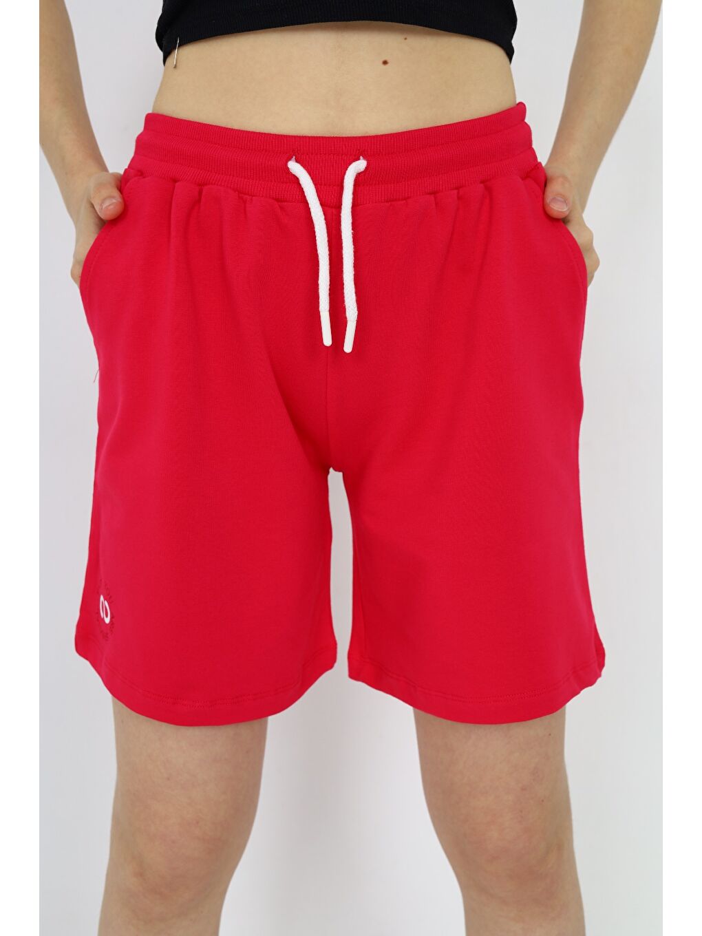 Fuşya Kız Çocuk Baskılı Şort