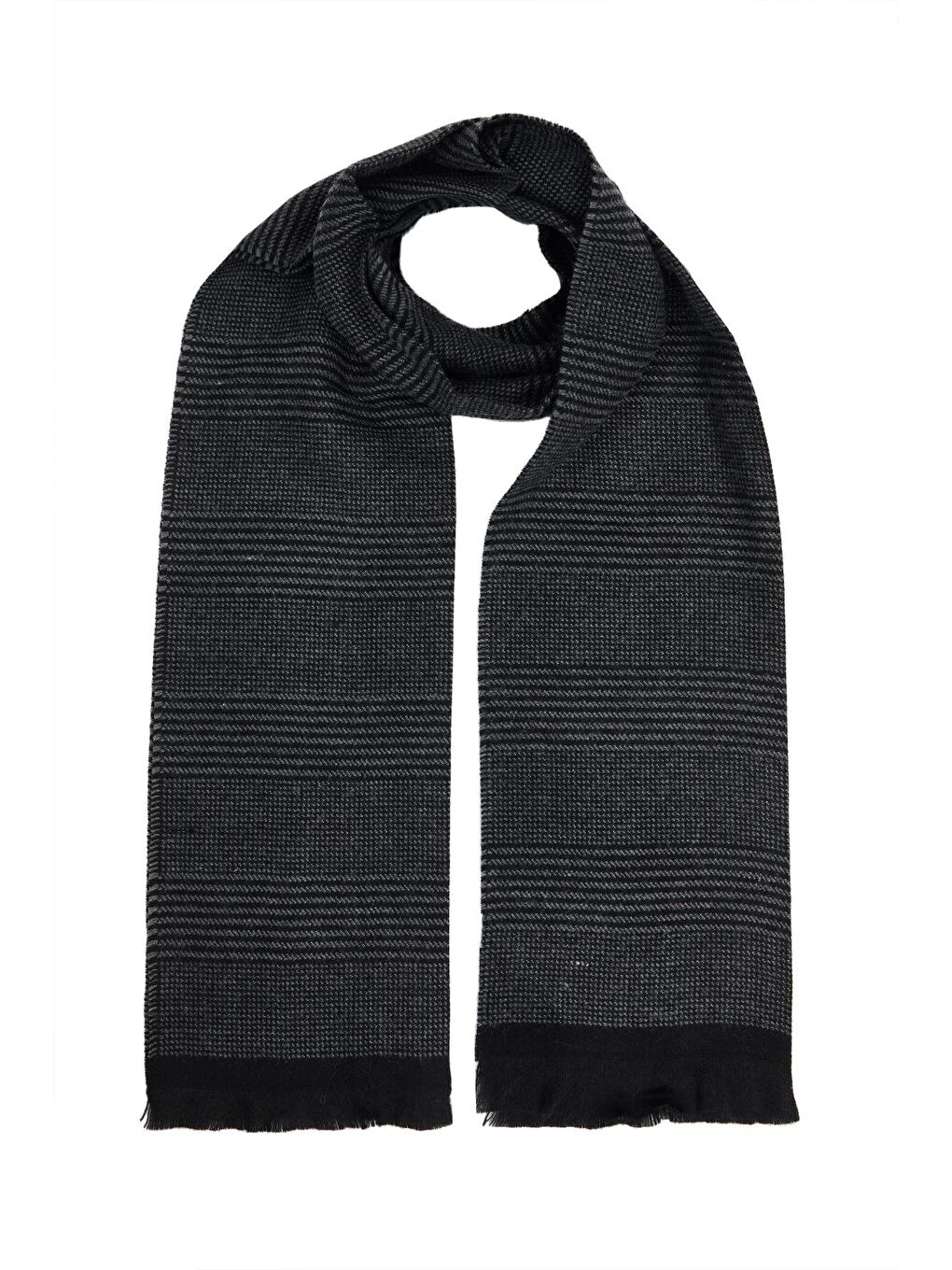 Siyah Erkek Kışlık Atkı