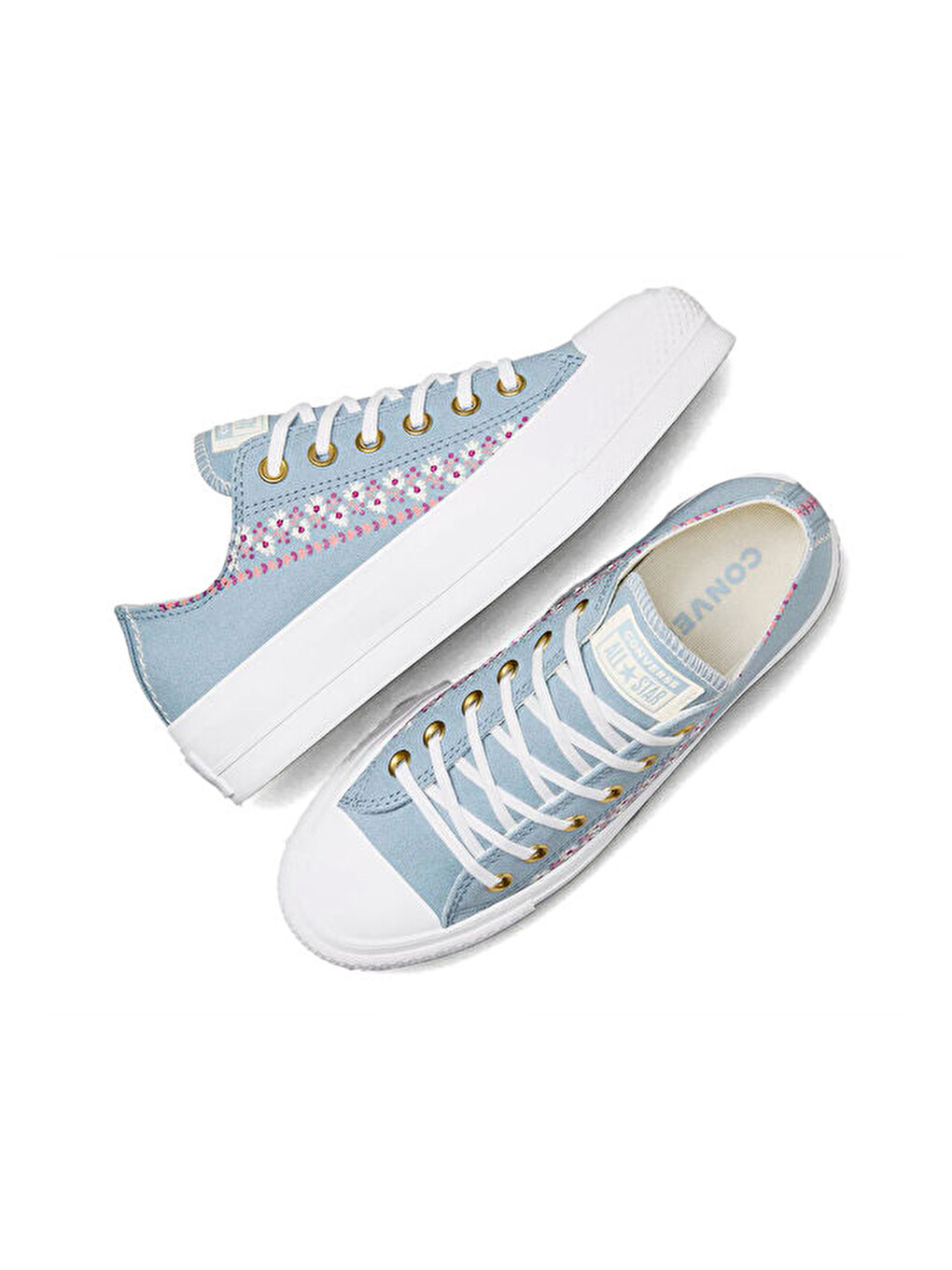 Chuck Taylor All Star Kadın Günlük Ayakkabı A12051c Mavi-2