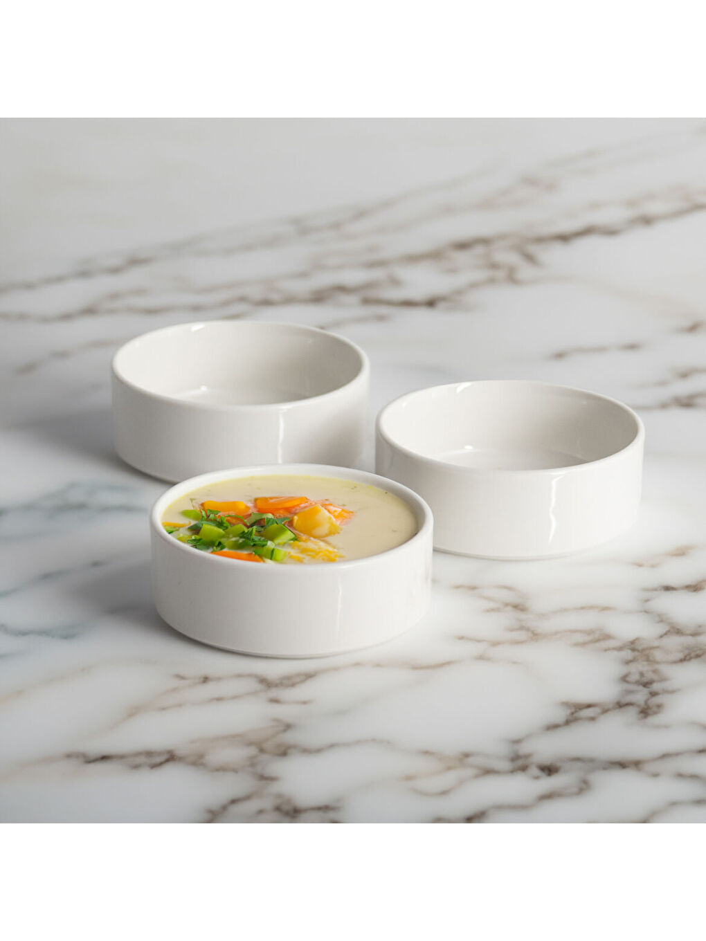 Ekru Paris 3 Parça 12 Cm Joker Kase