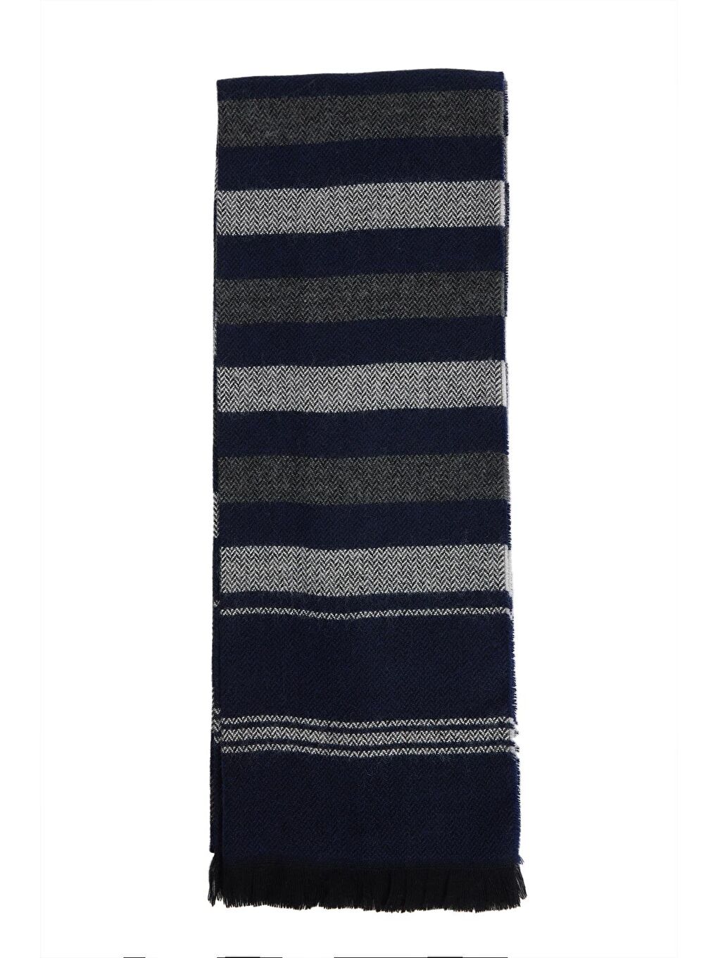 Lacivert Erkek Kışlık Atkı-3