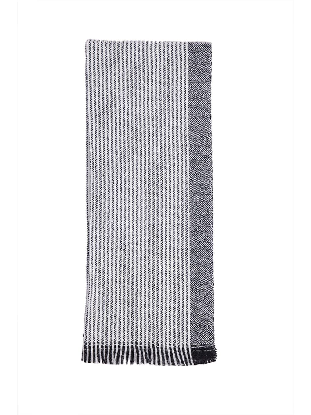 Gri Erkek Kışlık Atkı-2