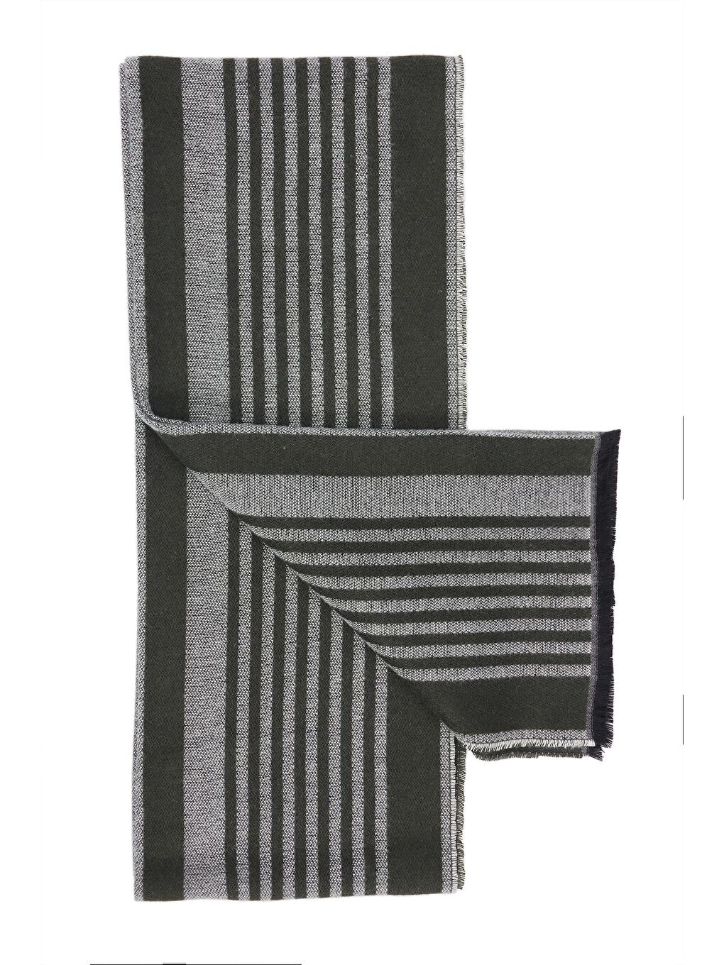 Yeşil Erkek Kışlık Atkı-1