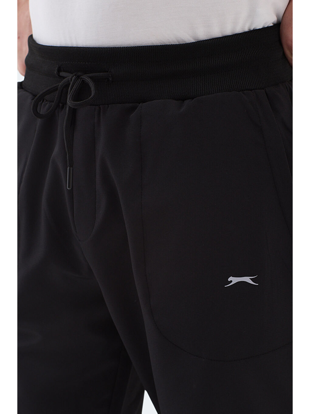 MANUS Erkek Cepli Siyah Eşofman Altı-4