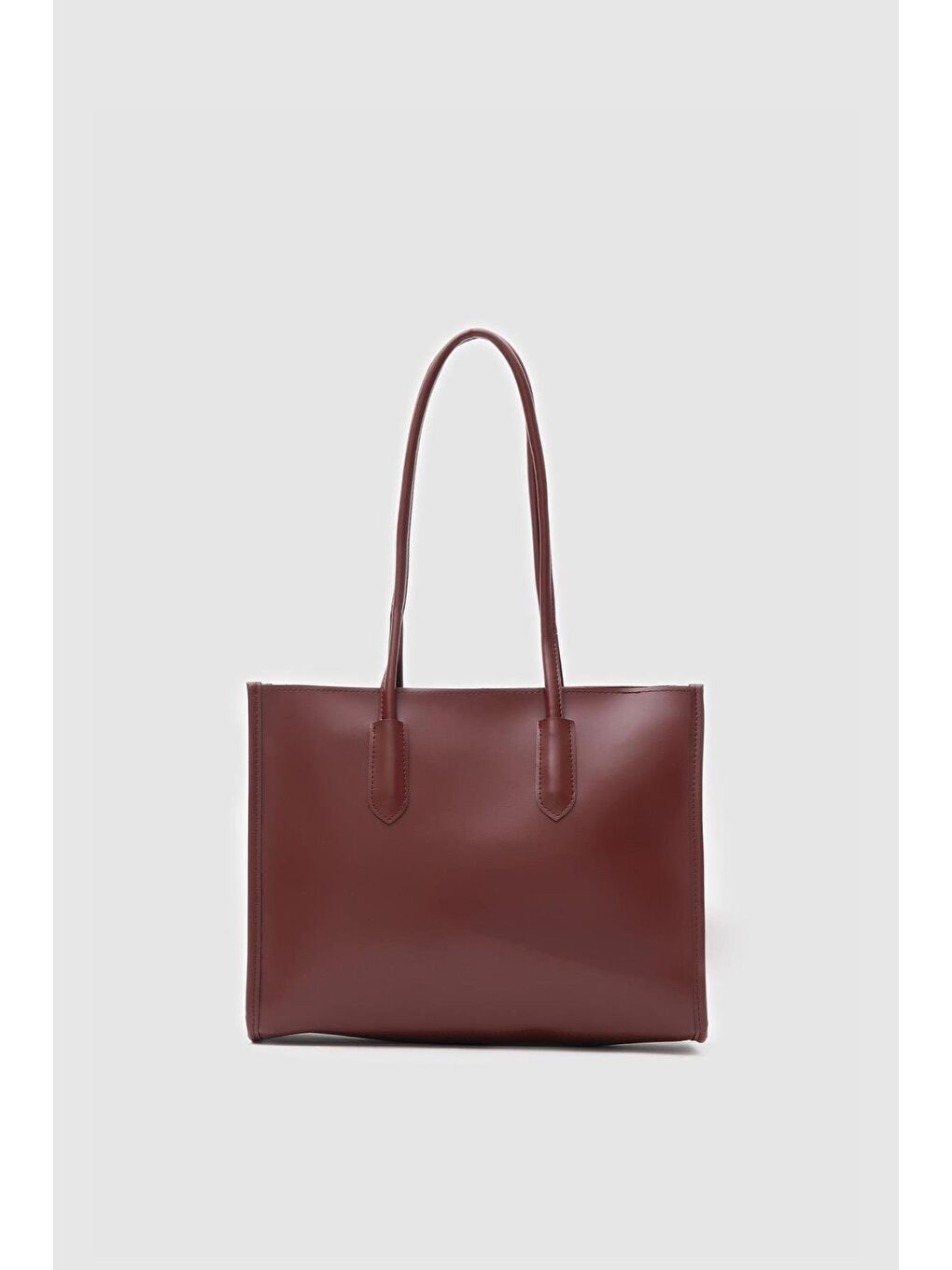 Kahverengi Paella Omuz Çantası Fındık Kabuğu