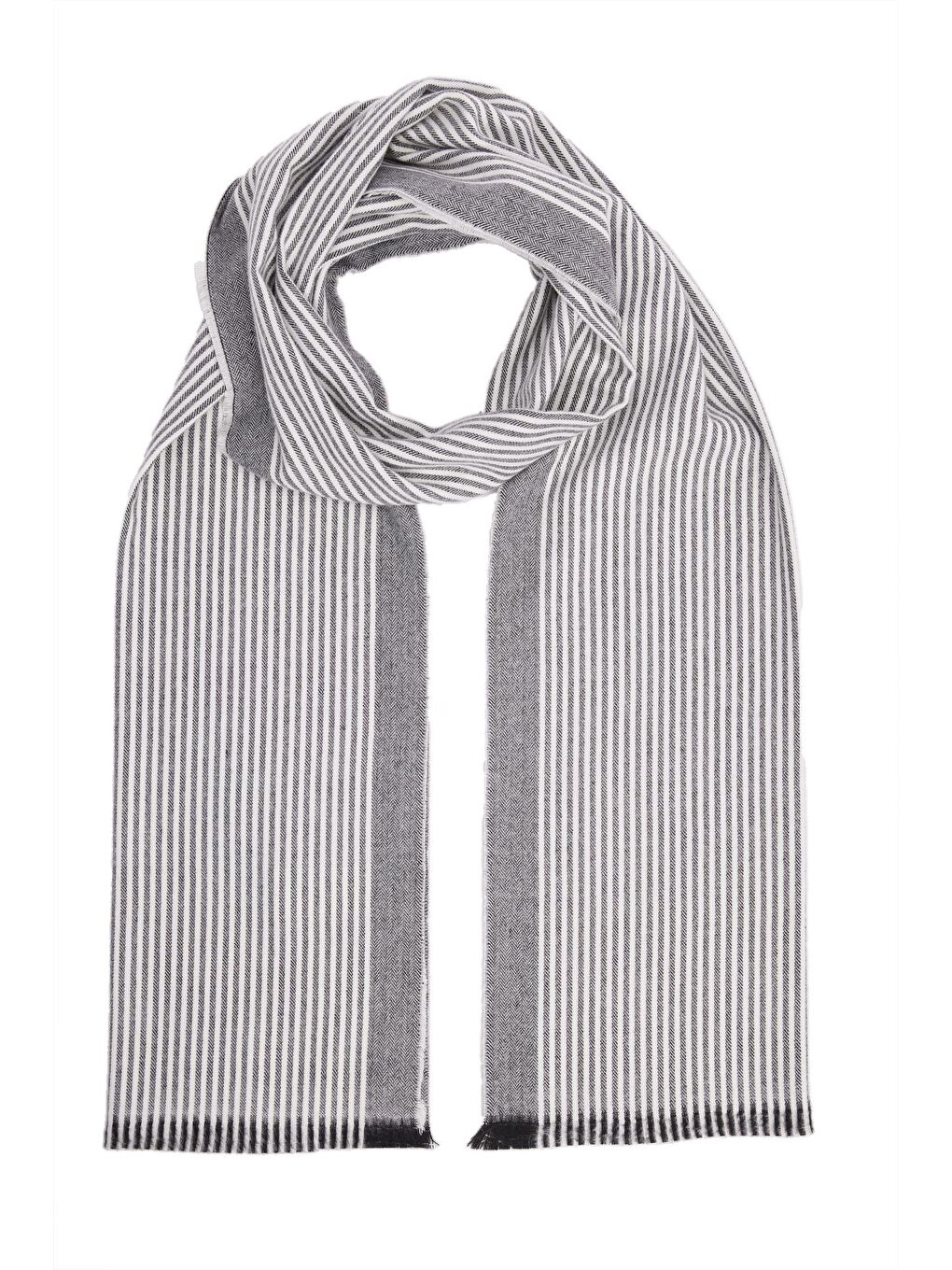 Gri Erkek Kışlık Atkı