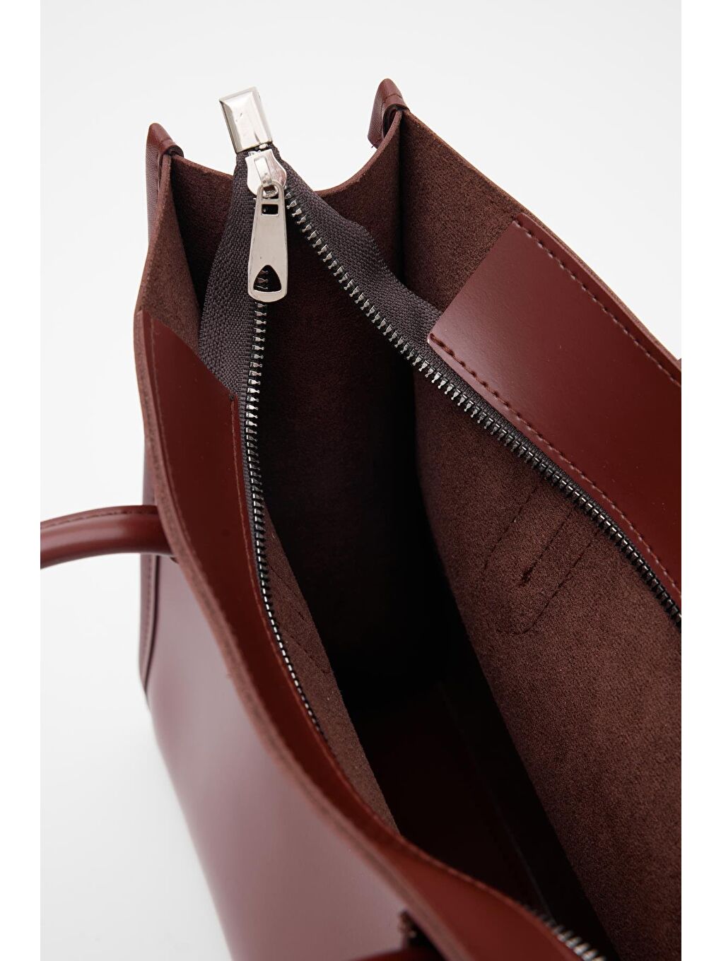 Kahverengi Paella Omuz Çantası Fındık Kabuğu-4