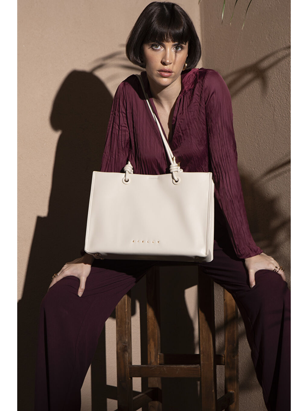 Kadin Kol Çantasi Bej SLY167