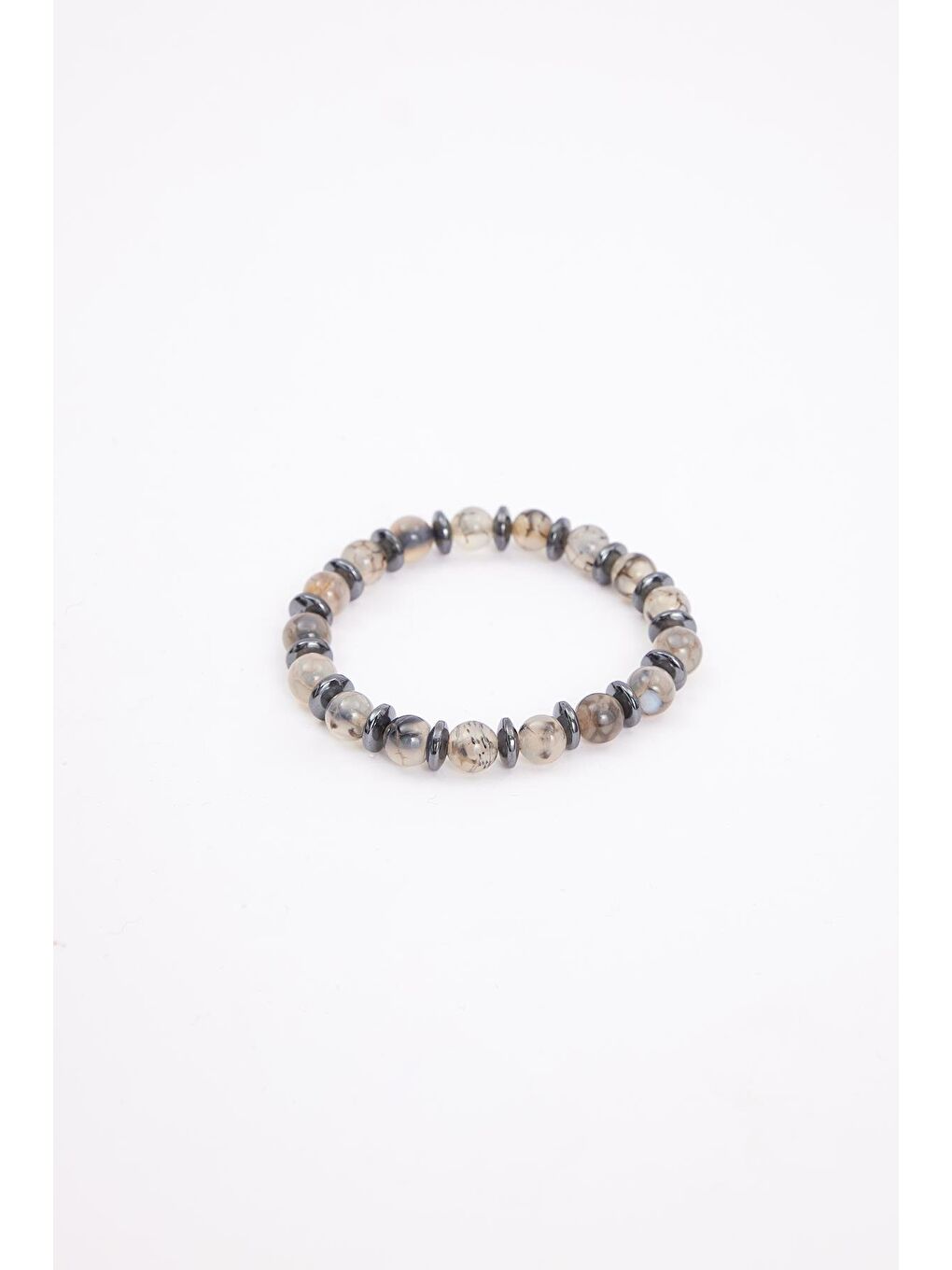 Renksiz Doğal Taş Unisex Şeffaf Bileklik