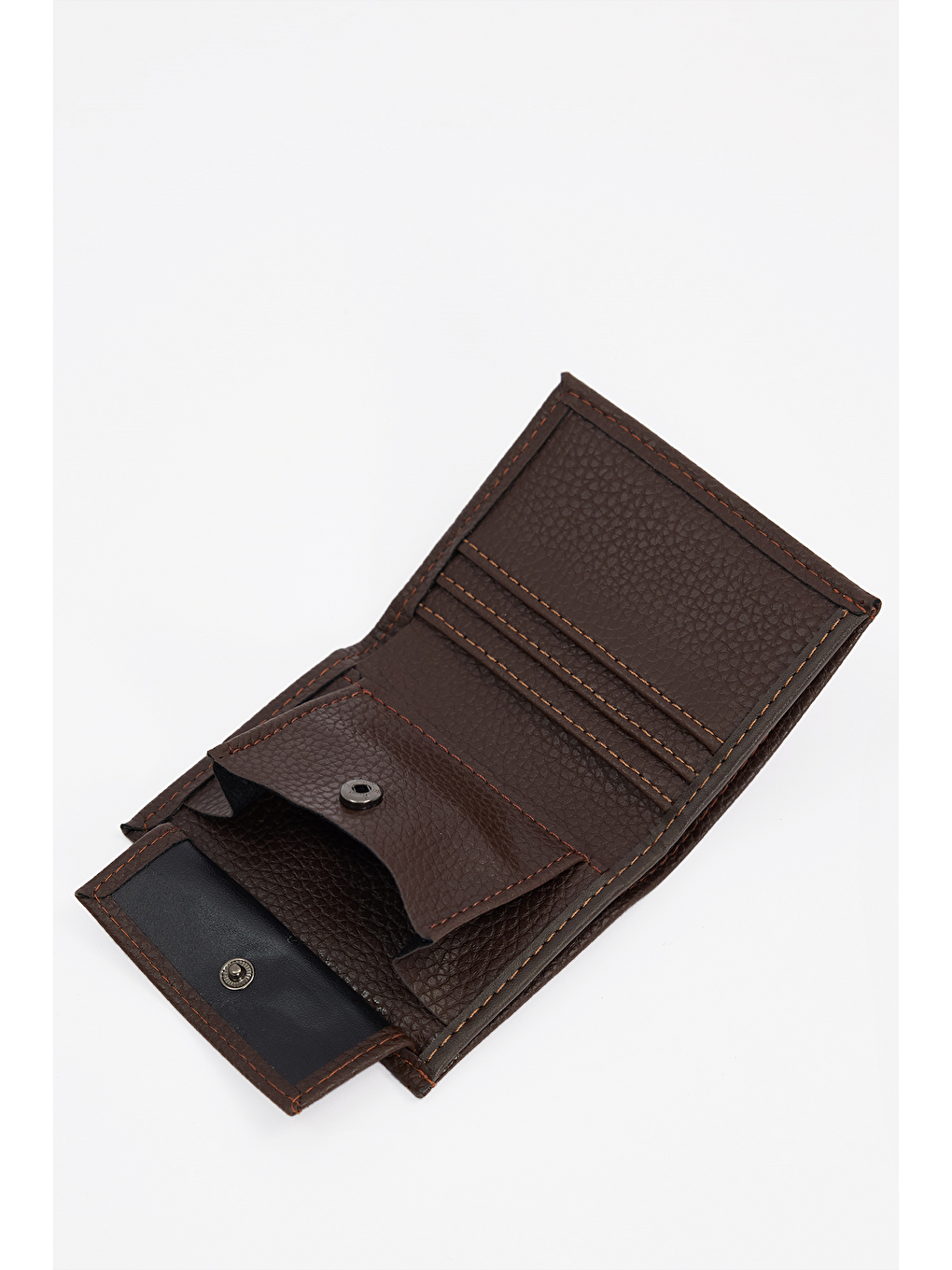 Vegan Deri Erkek Kahverengi Cüzdan-1